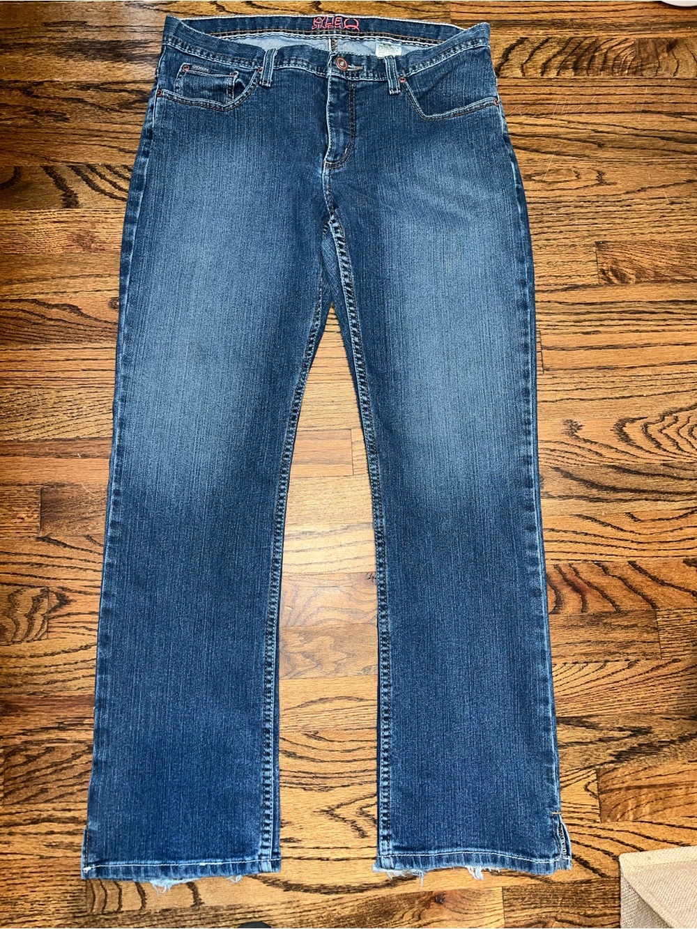 Kyle Cinch Women’s Boot Cut Jeans -blue 11 R